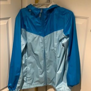 Eddie Bauer Blue Raincoat XL